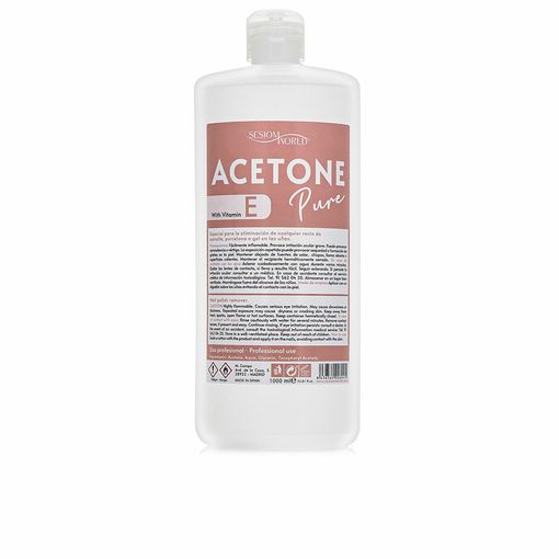 SESIOM WORLD ACETONE PURE acrylic nail polish remover 1000 ml