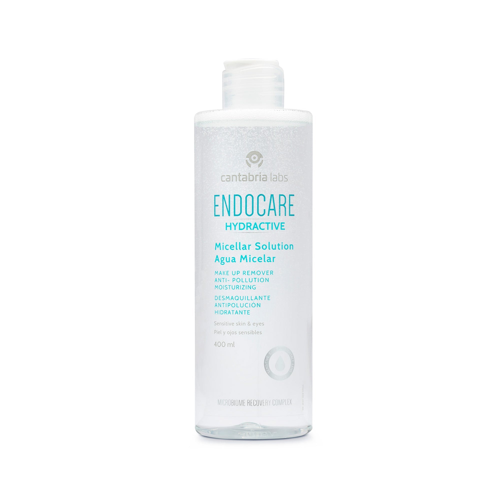 ENDOCARE HYDRACTIVE agua micelar piel y ojos sensibles 400 ml