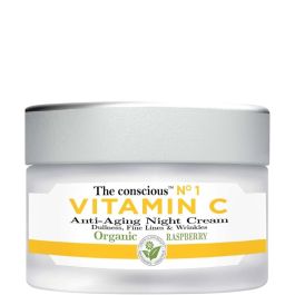 THE CONSCIOUS™ VITAMIN C anti-aging night cream organic raspberry 50 ml