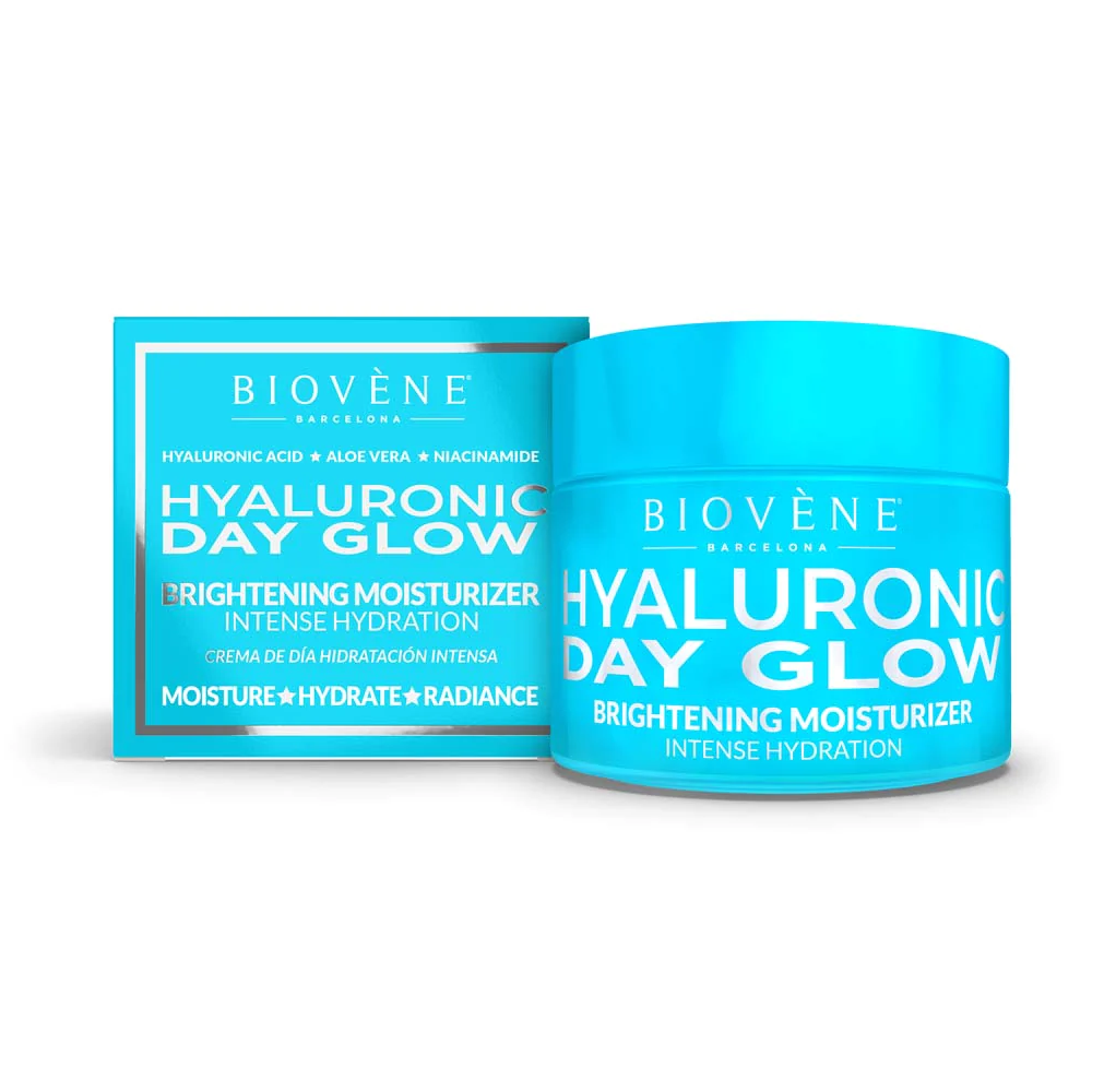 BIOVÈNE HYALURONIC DAY GLOW brightening moisturizer intense hydration 50 ml
