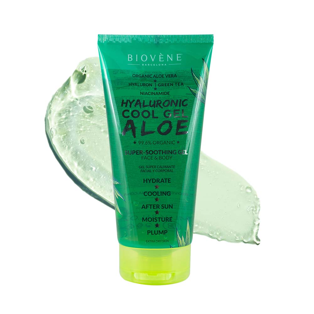 BIOVÈNE HYALURONIC COOL GEL ALOE super-soothing gel face & body 200 ml