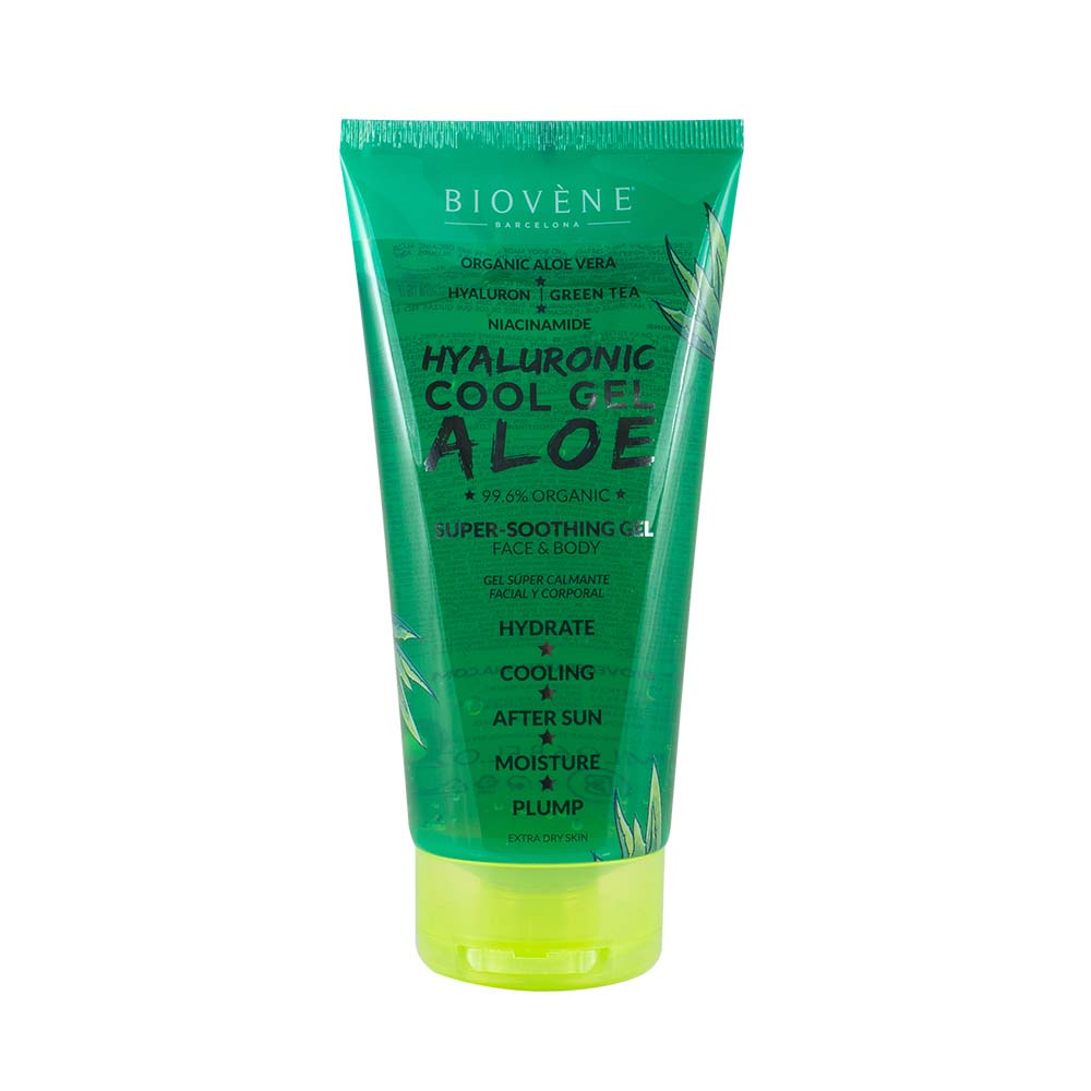 BIOVÈNE HYALURONIC COOL GEL ALOE super-soothing gel face & body 200 ml