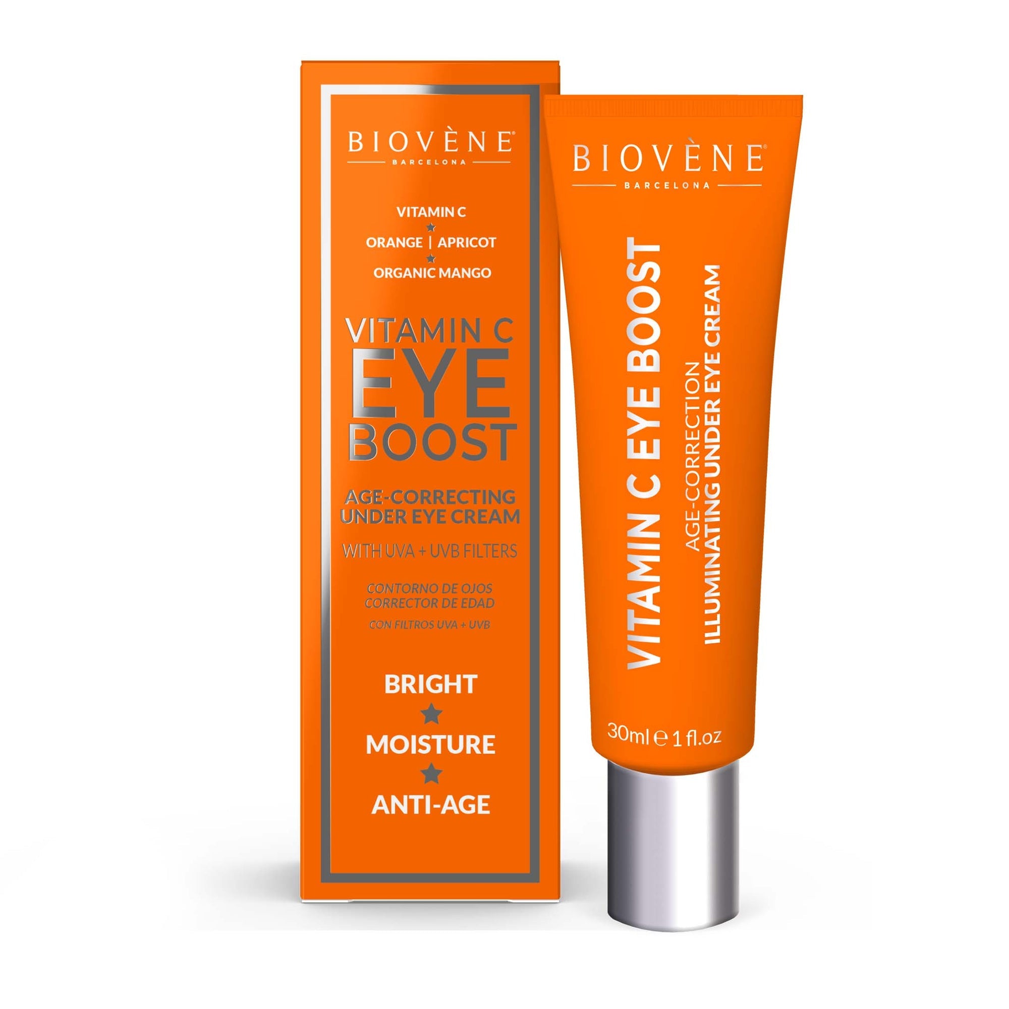 BIOVÈNE VITAMIN C EYE BOOST age-correcting illuminating under eye cream 30 ml