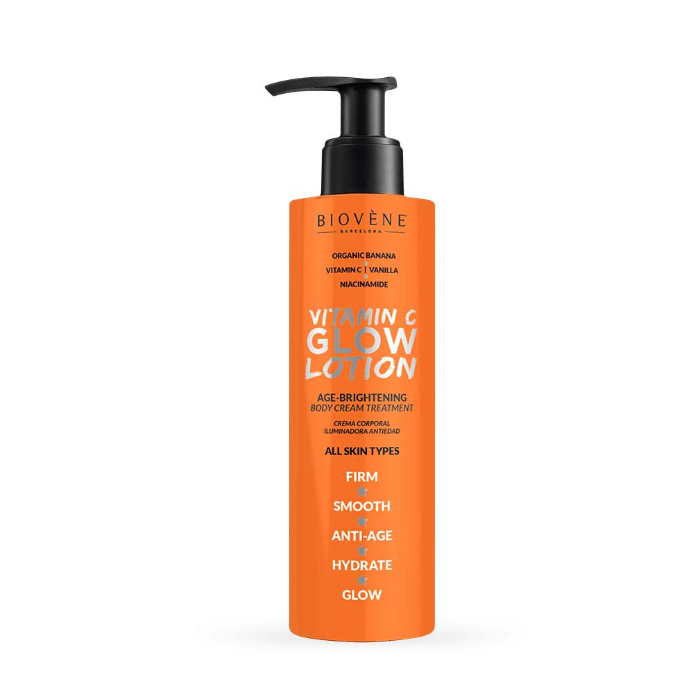 BIOVÈNE VITAMIN C GLOW LOTION age-brightening body cream treatment 200 ml