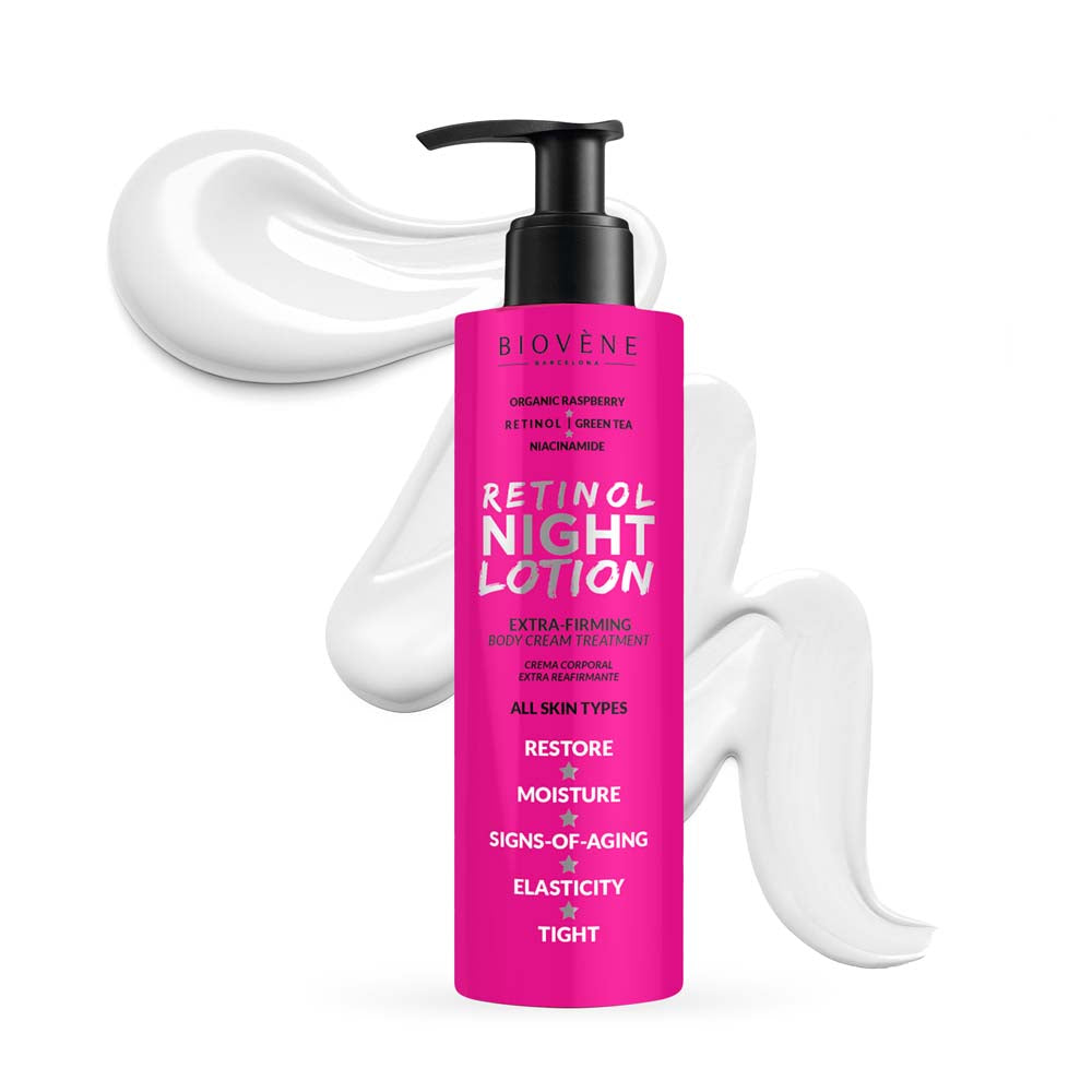 BIOVÈNE RETINOL NIGHT LOTION extra-firming body cream treatment 200 ml