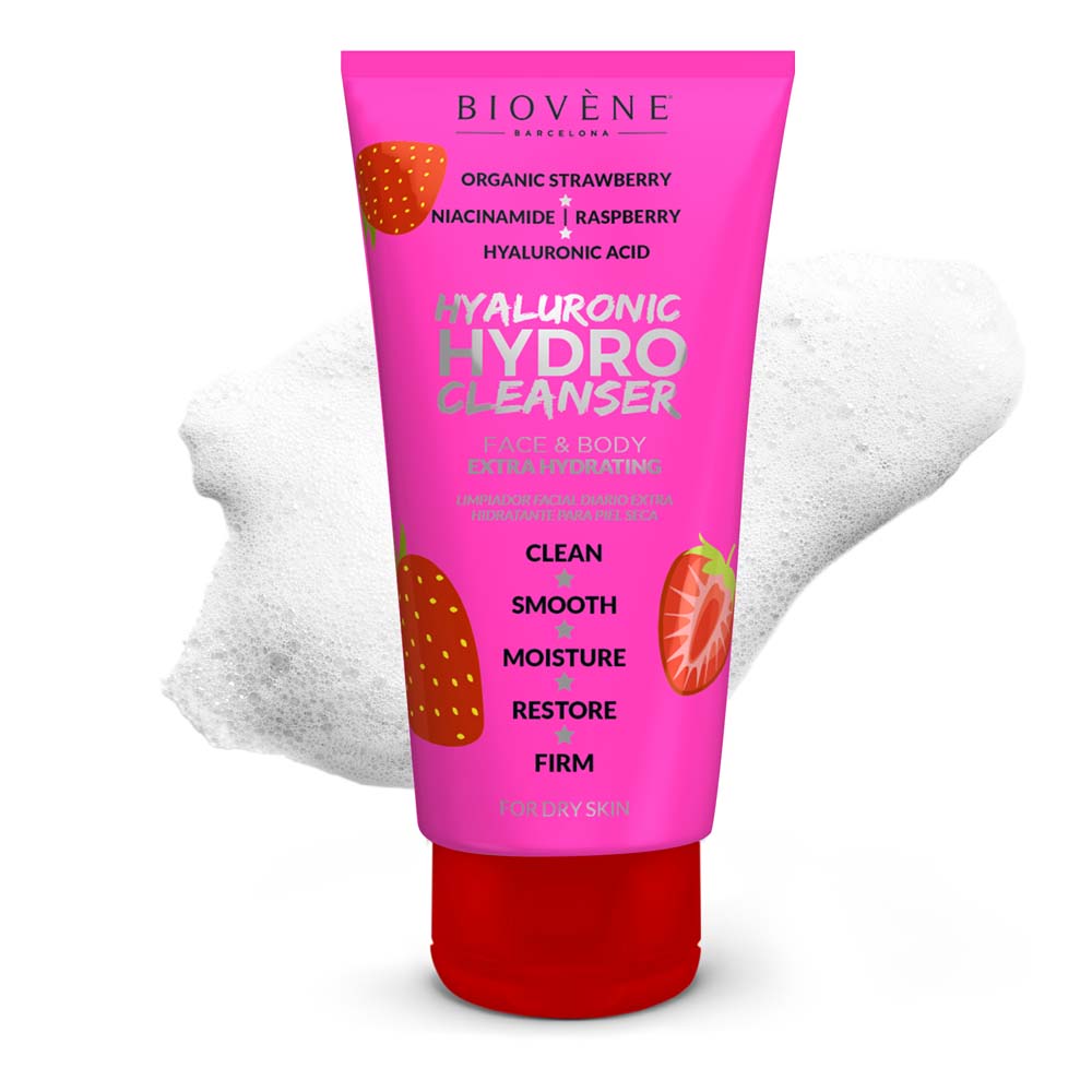 BIOVÈNE HYALURONIC HYDRO CLEANSER face & body extra hydrating 200 ml