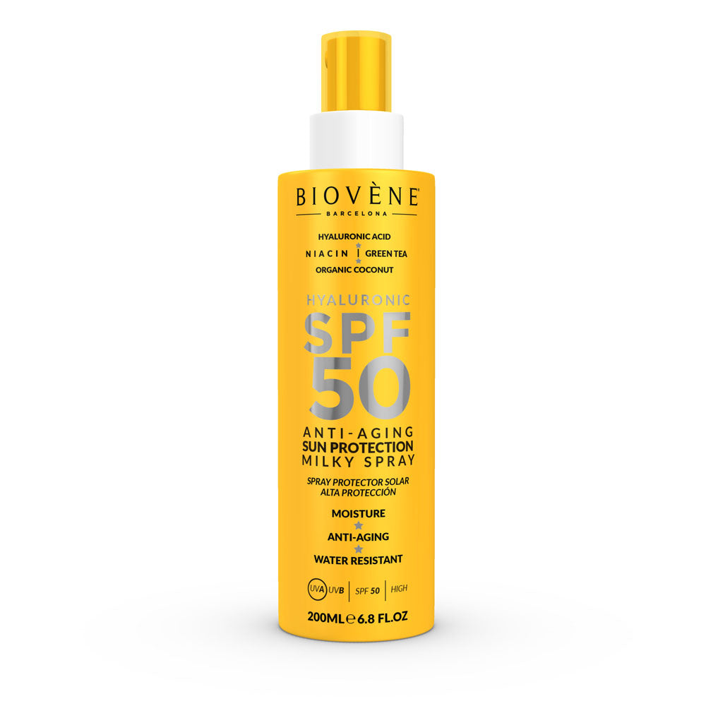 BIOVÈNE HYALURONIC ANTI-AGING sun protection milk SPF50 200 ml