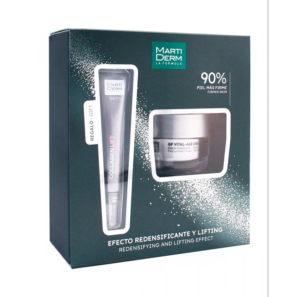MARTIDERM PLATINUM GF VITAL AGE INTENSE AND LASTING HYDRATION CREAM SET OF 2