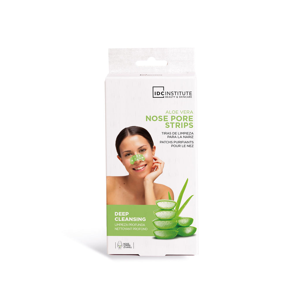 IDC INSTITUTE ALOE VERA nose pore strips 5 u