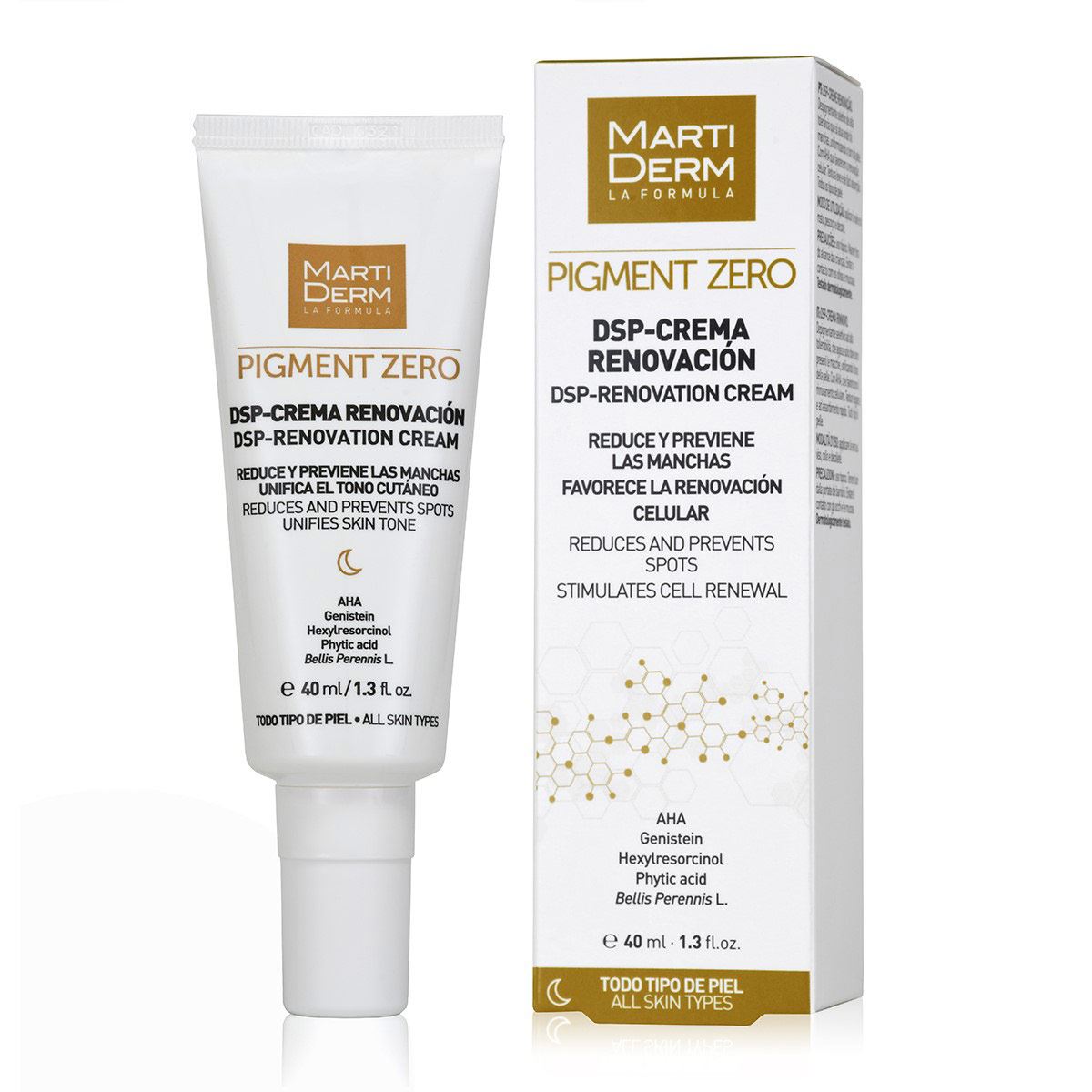 MARTIDERM PIGMENT ZERO DSP depigmenting renewal cream 40 ml