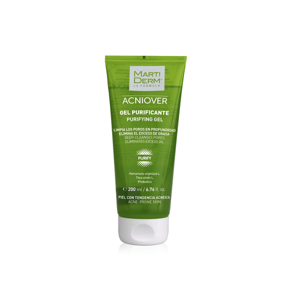 MARTIDERM ACNIOVER gel purificante piel grasa y acnéica 200 ml