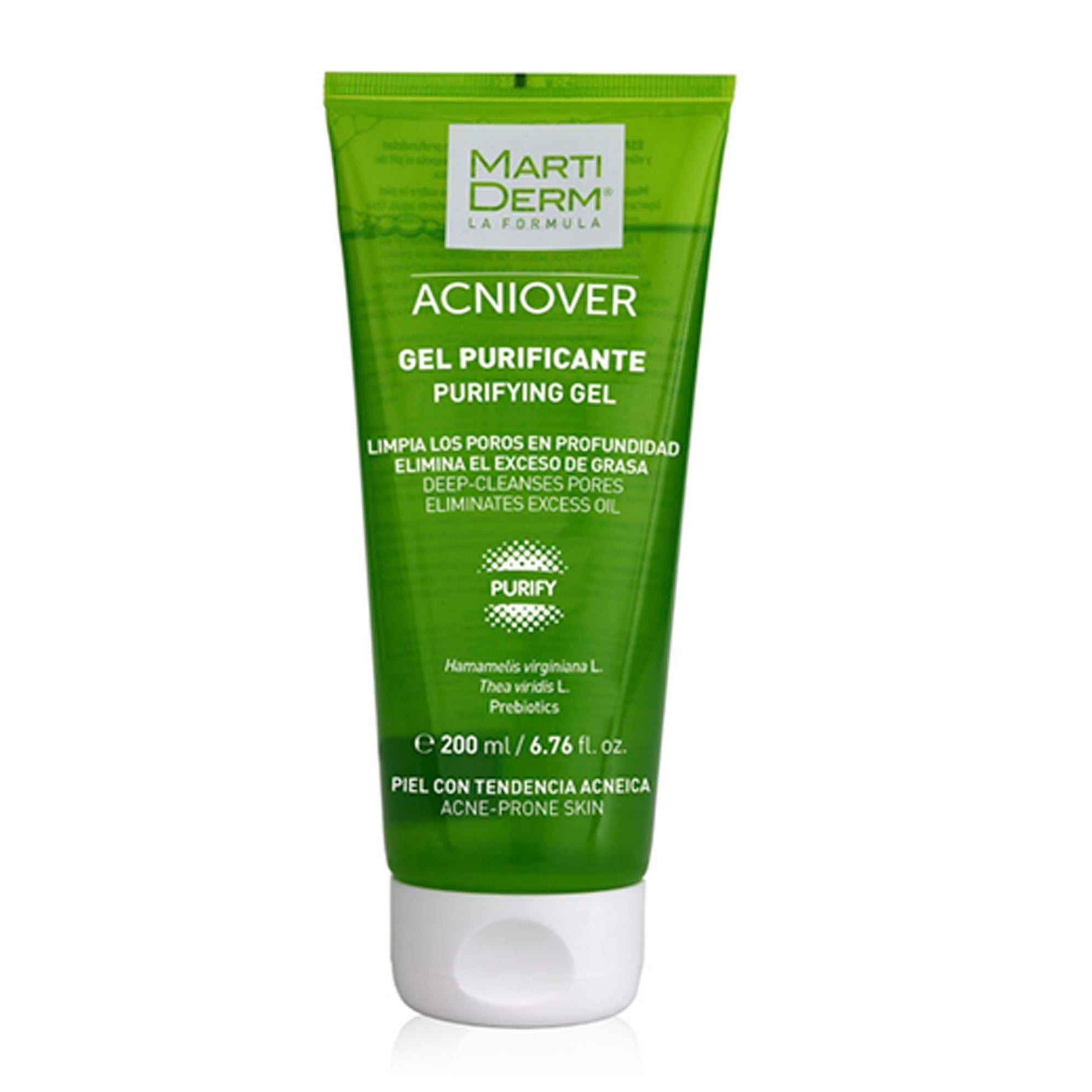 MARTIDERM ACNIOVER gel purificante piel grasa y acnéica 200 ml