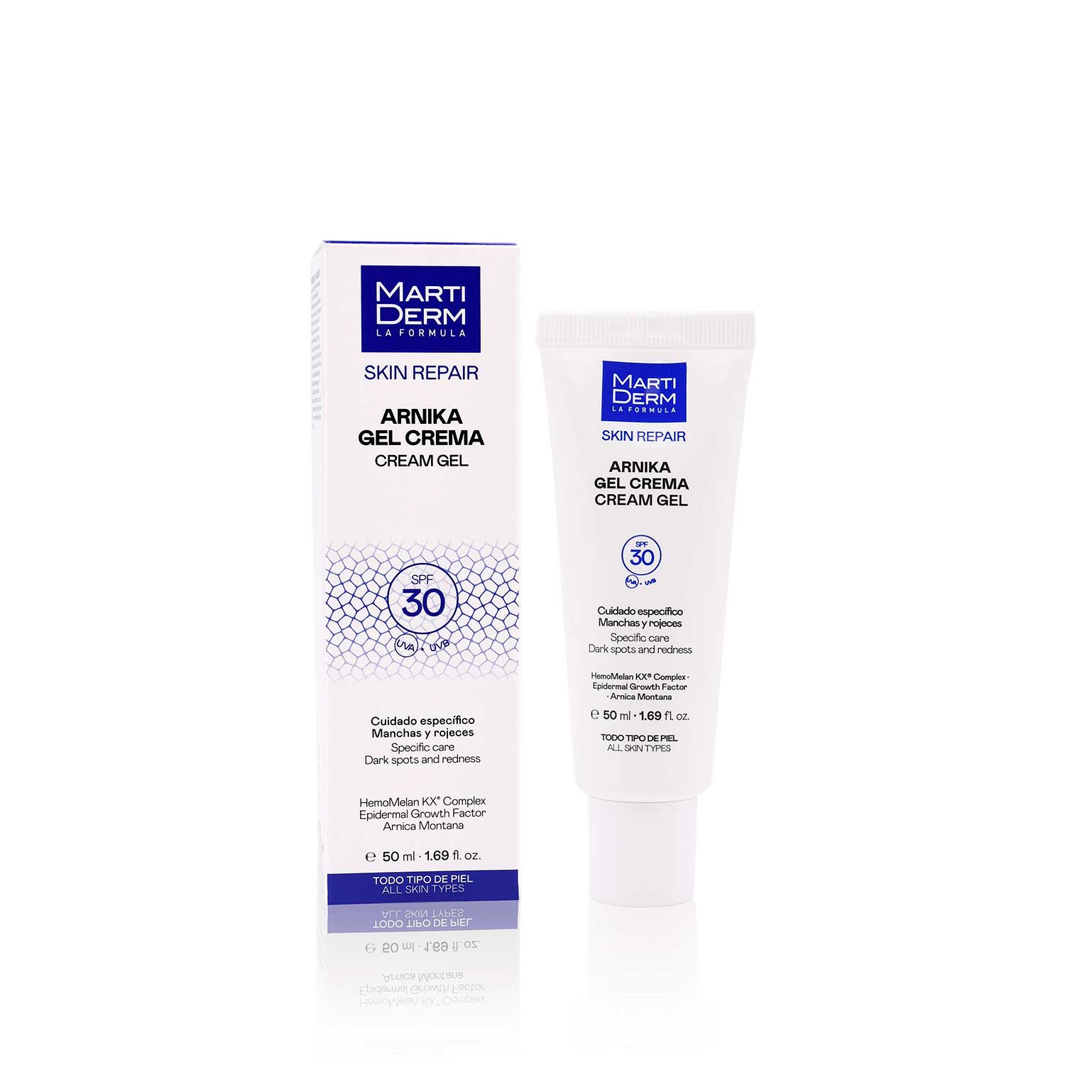 MARTIDERM SKIN REPAIR ARNIKA cream gel SPF30 50 ml