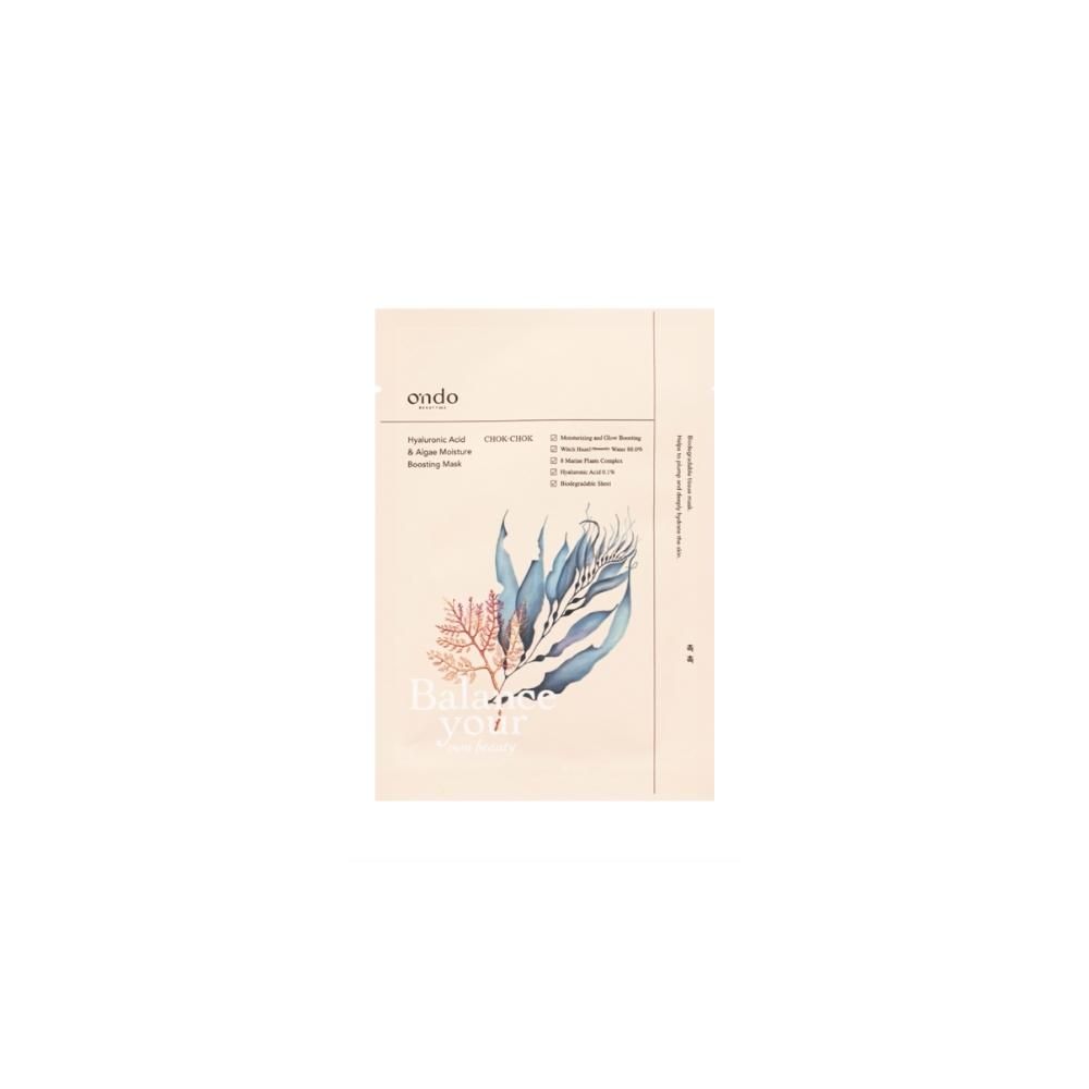 ONDO BEAUTY 36.5 HYALURONIC ACID &amp; ALGAE MOISTURE boosting mask 25 ml