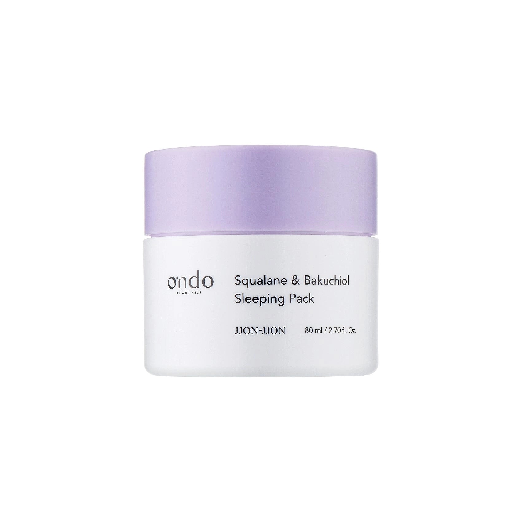 ONDO BEAUTY 36.5 SQUALANE & BAKUCHIOL sleeping pack 80 ml