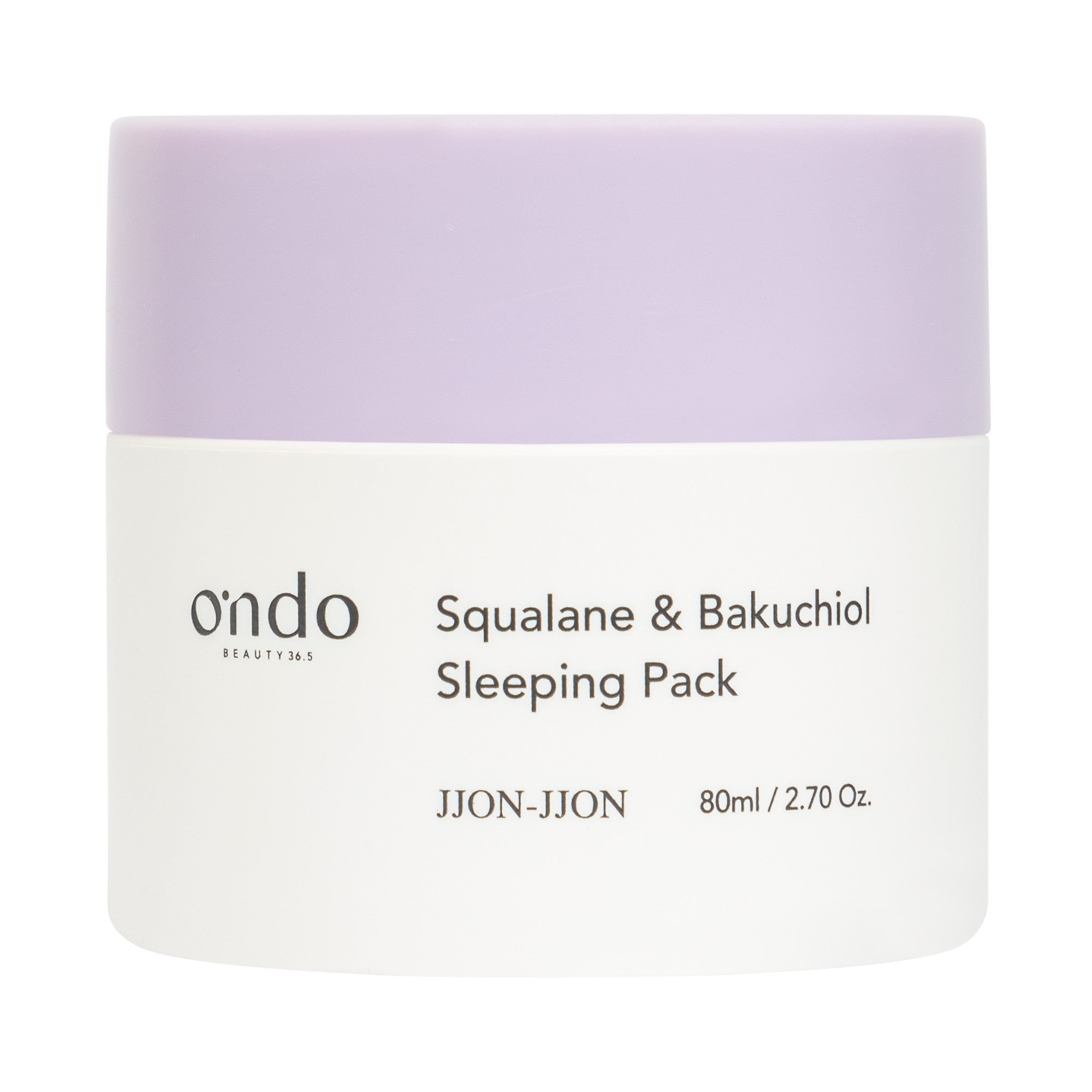 ONDO BEAUTY 36.5 SQUALANE & BAKUCHIOL sleeping pack 80 ml