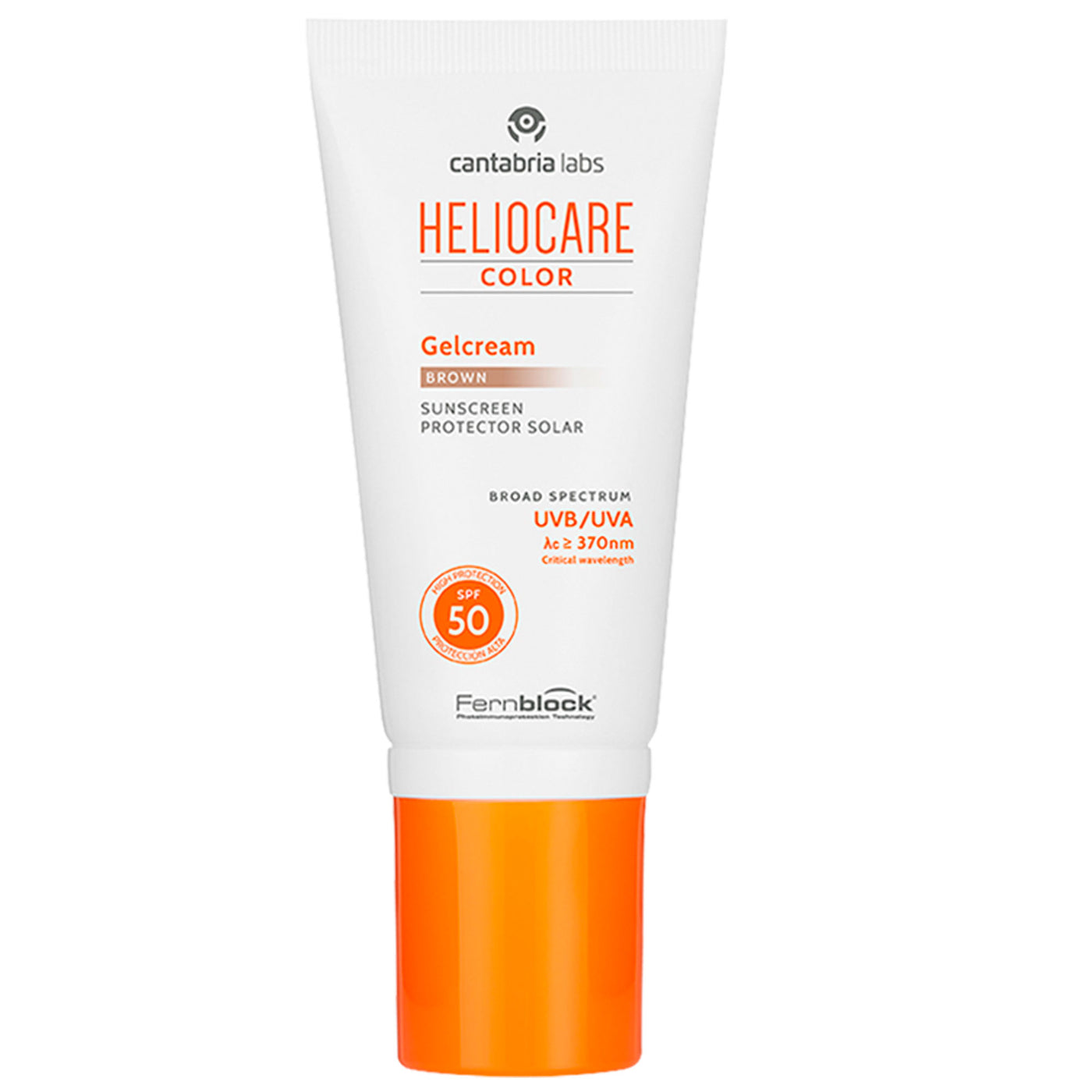 HELIOCARE COLOR sunscreen with cream gel color SPF50 #brown 50 ml