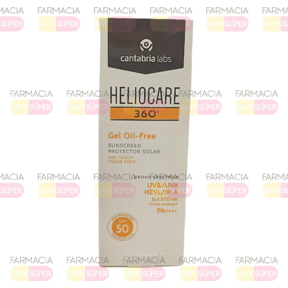 HELIOCARE 360º oil-free gel sunscreen SPF50 50 ml