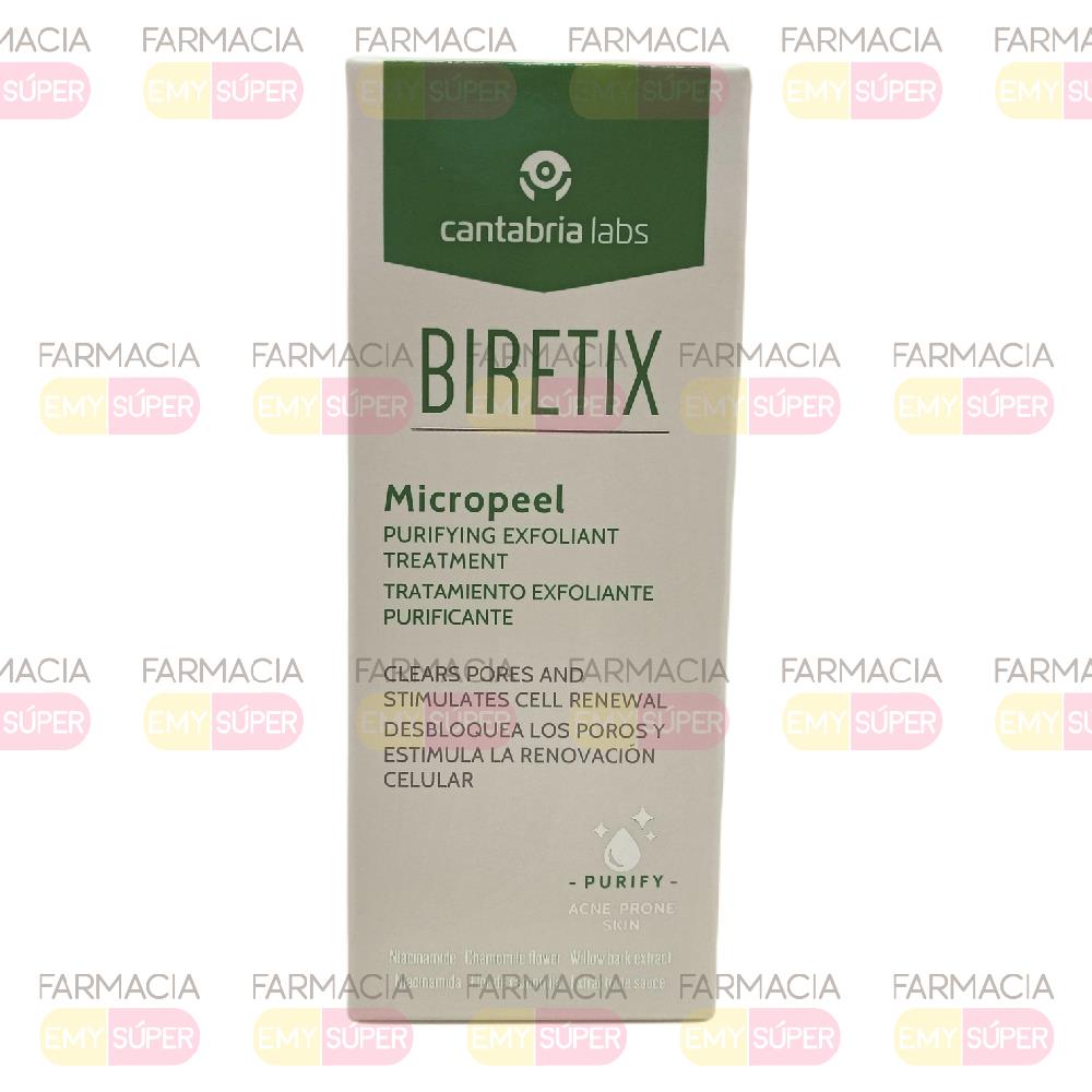 BIRETIX MICROPEEL purifying exfoliating treatment 50 ml