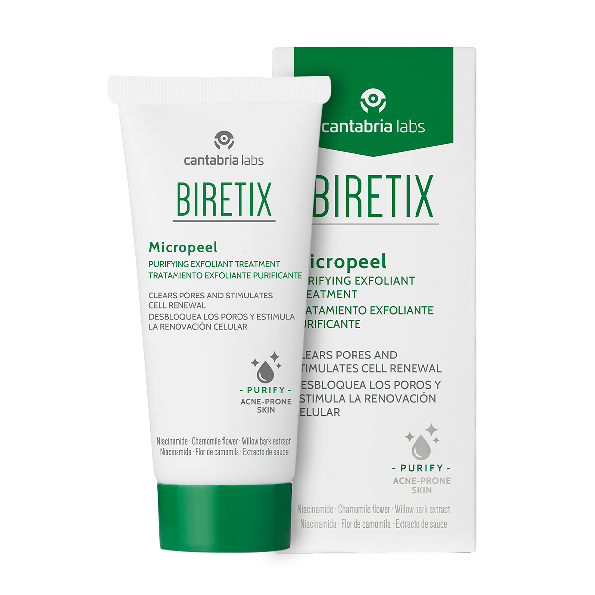 BIRETIX MICROPEEL purifying exfoliating treatment 50 ml