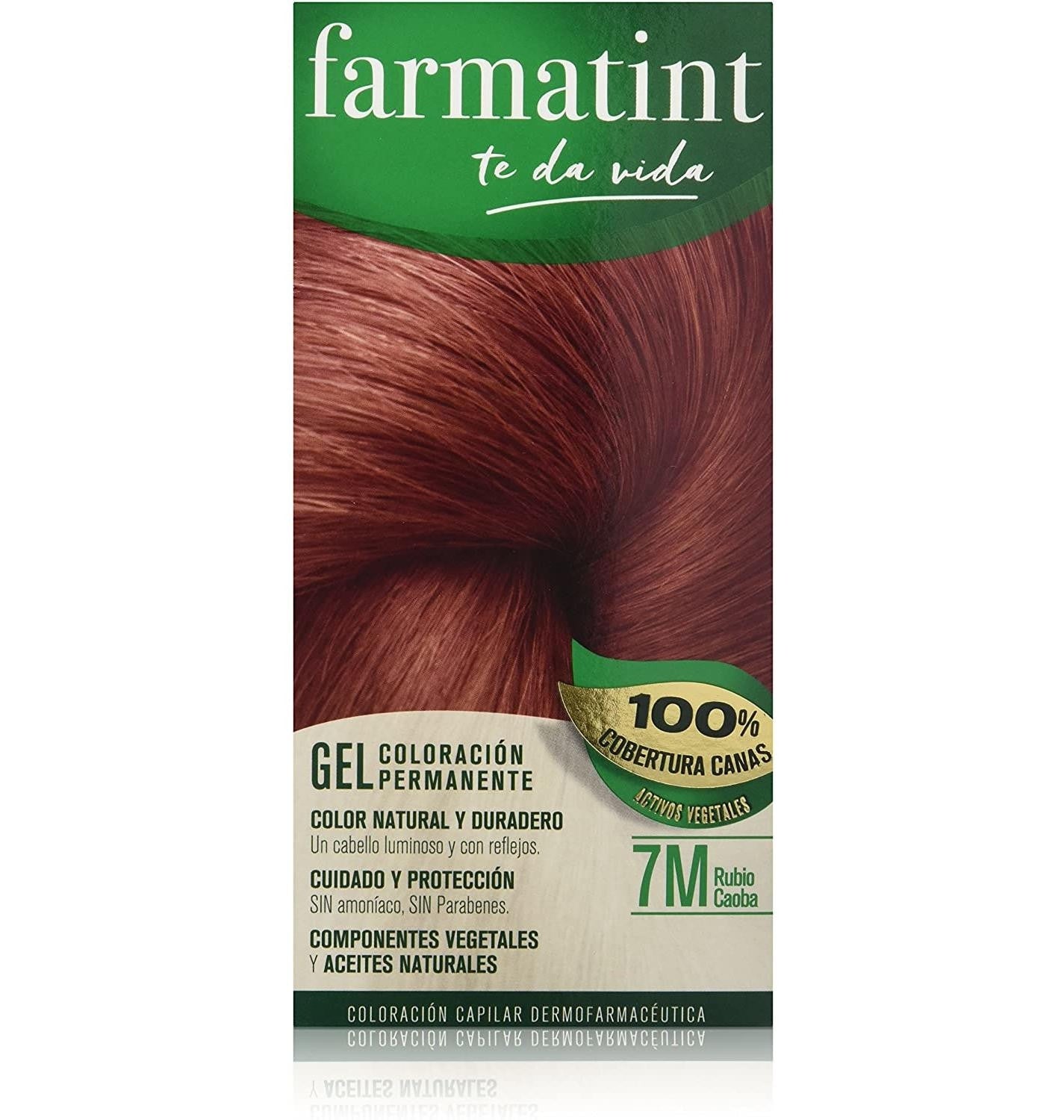 FARMATINT GEL permanent coloring #7m-mahogany blonde 5 units