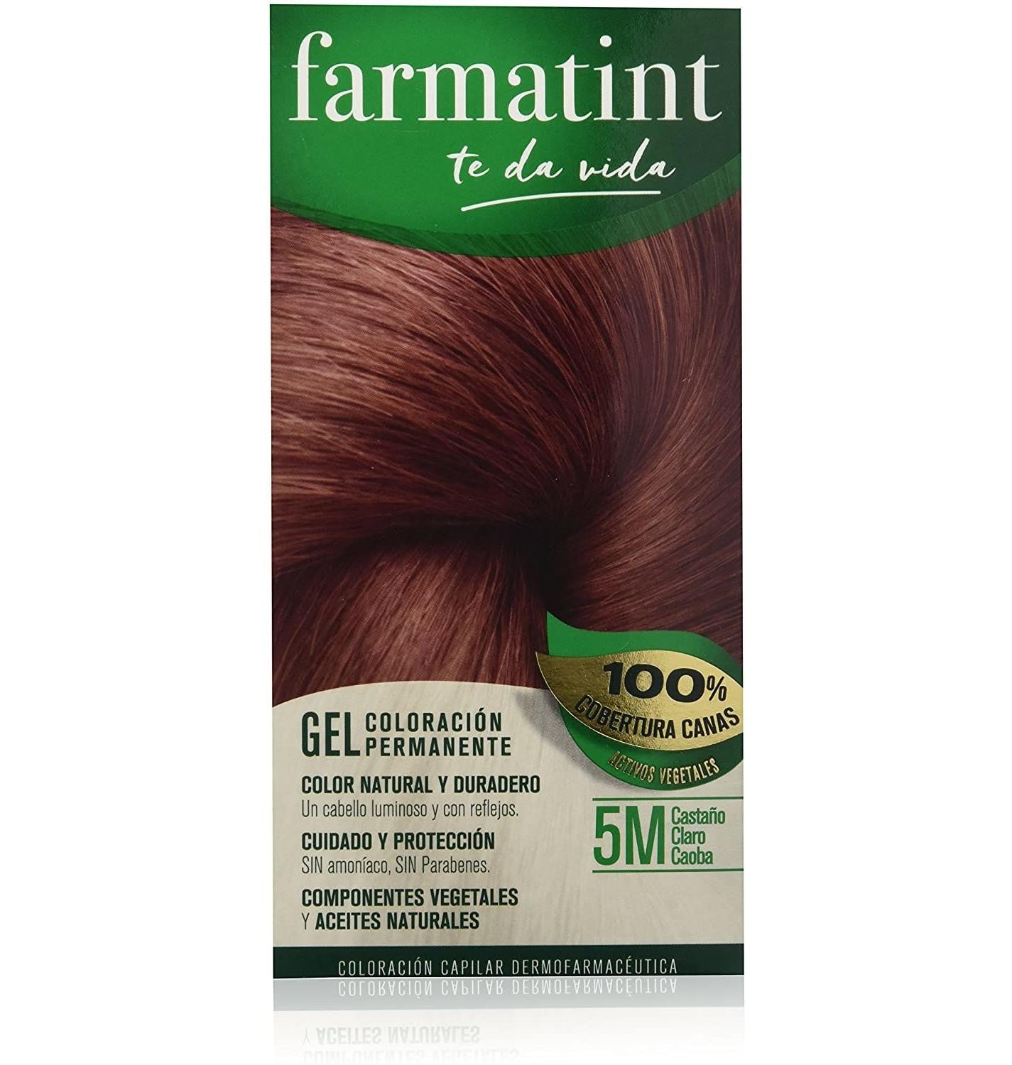 FARMATINT GEL permanent color #5m-light mahogany brown 5 units