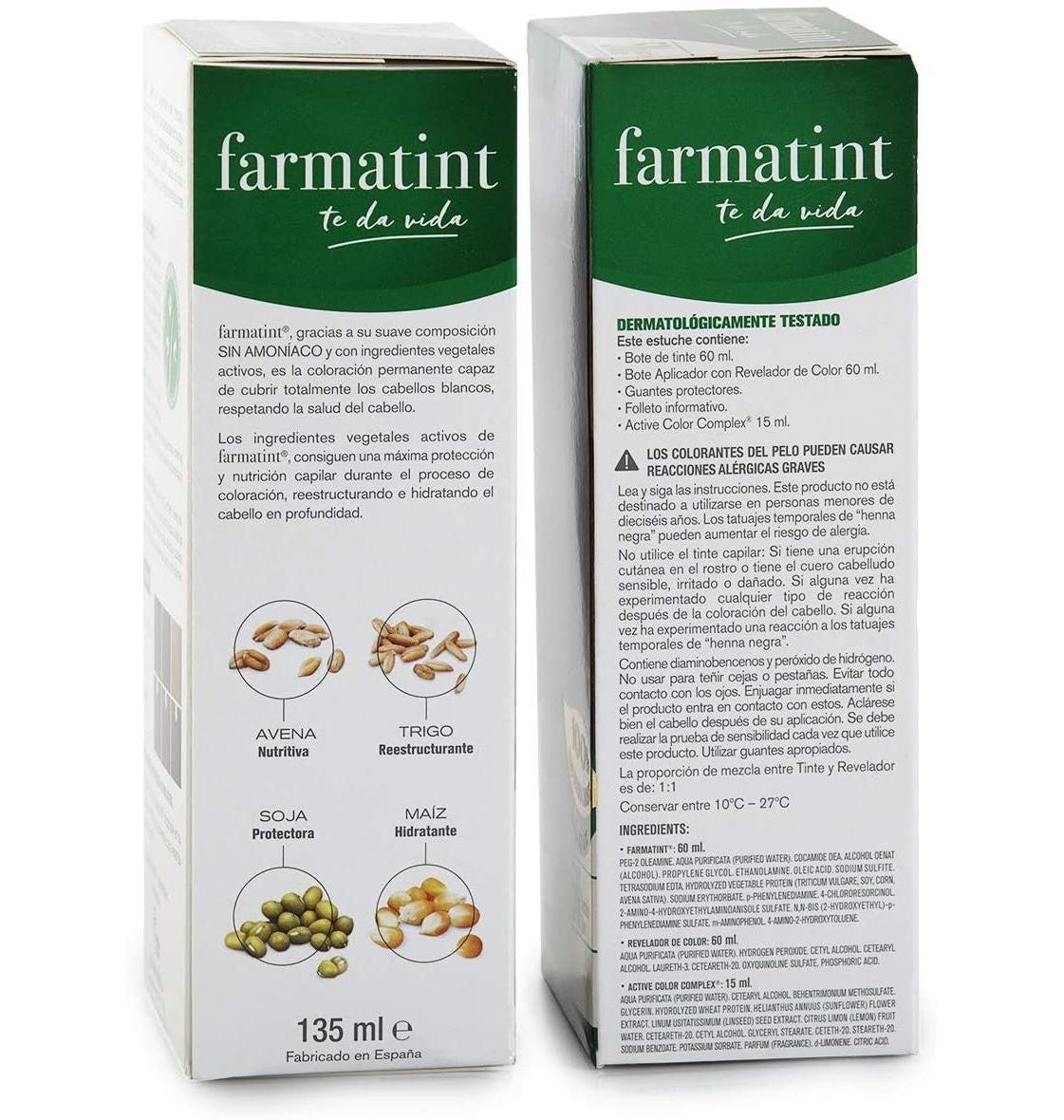 FARMATINT GEL permanent color #9n-honey blonde 5 units