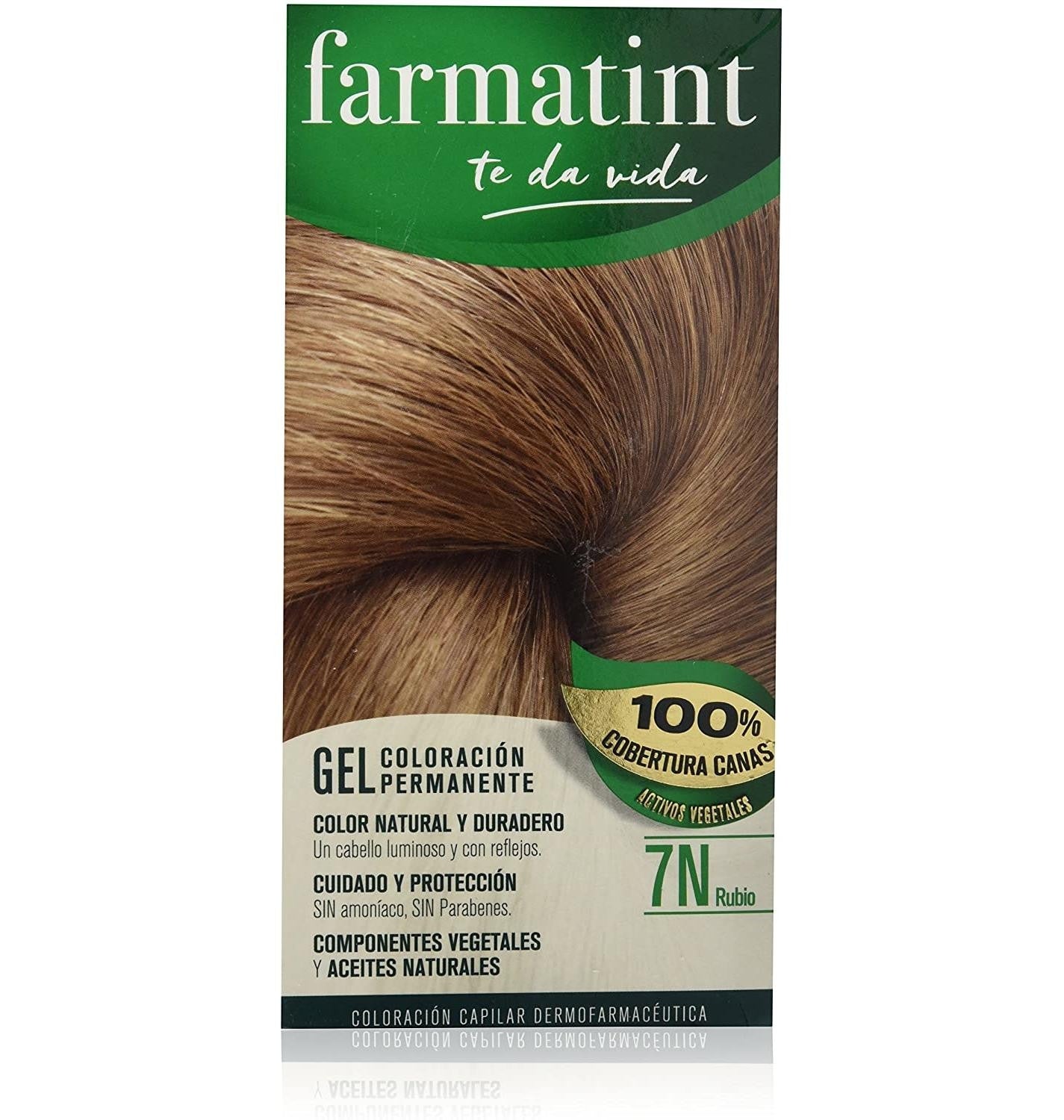 FARMATINT GEL permanent color #7n-blonde 5 units