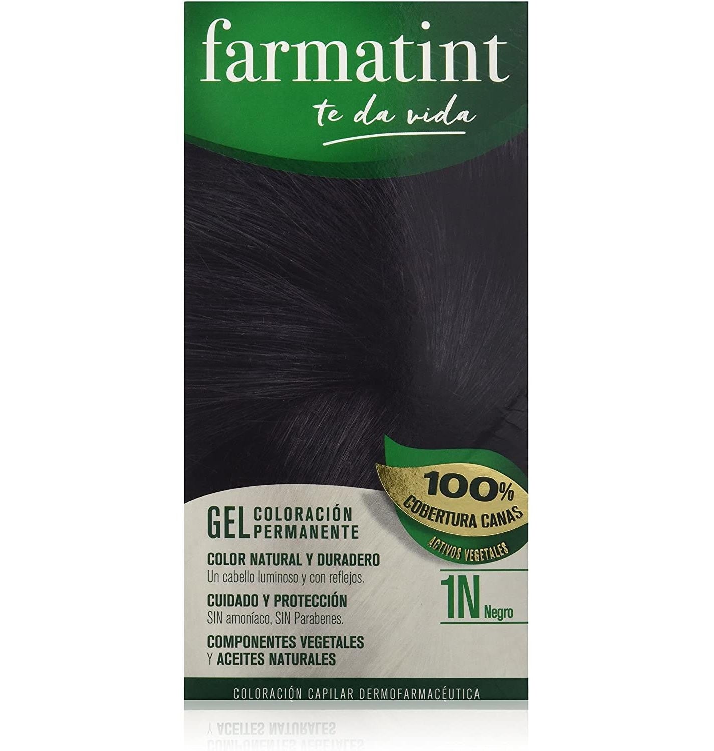 FARMATINT GEL permanent color #1n-black 5 u