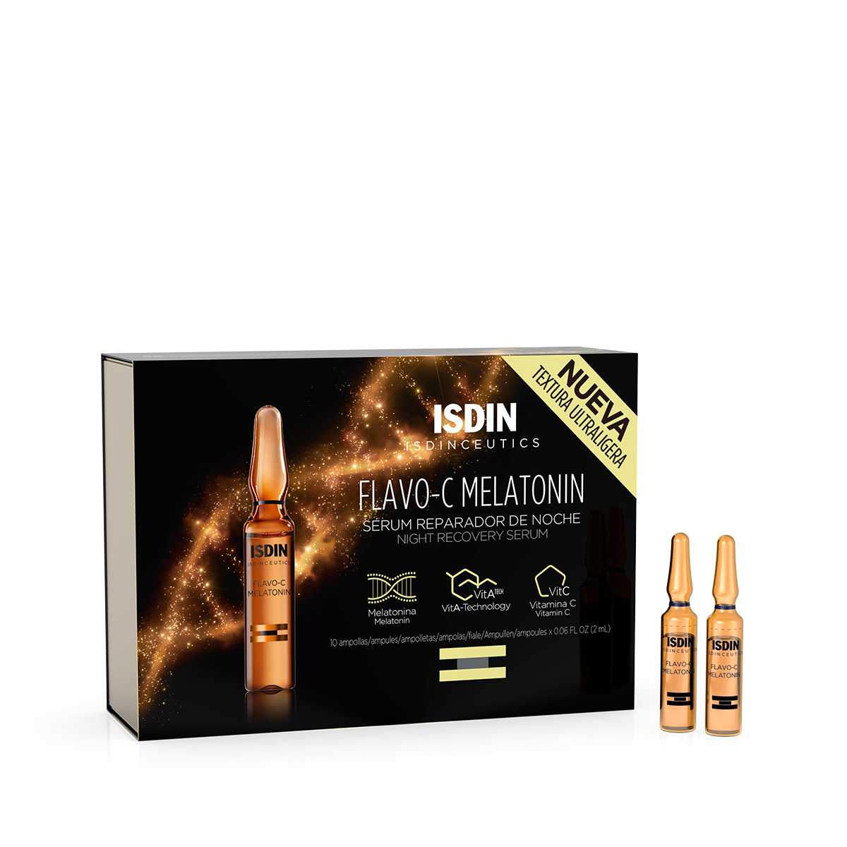 ISDINCEUTICS Flavo-C Melatonin ampoules 30 x 2 ml