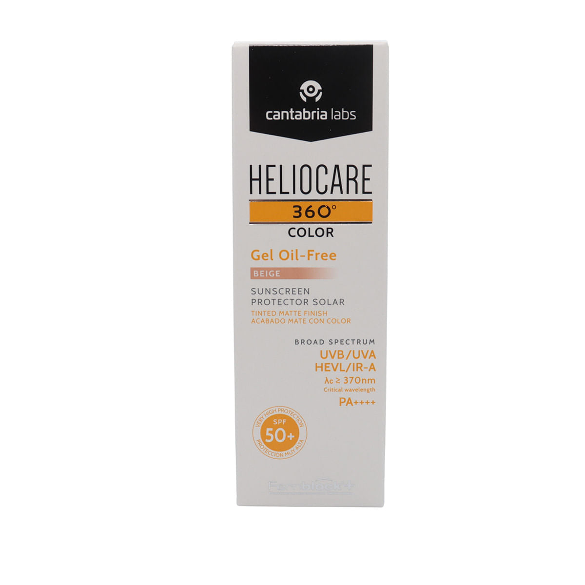 HELIOCARE 360° COLOR tinted sunscreen gel oil free SPF50+ #beige 50 ml