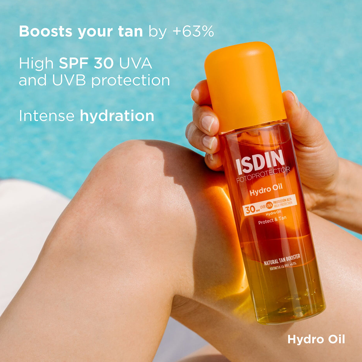 ISDIN FOTOPROTECTOR hydro oil protege& broncea SPF30 200 ml