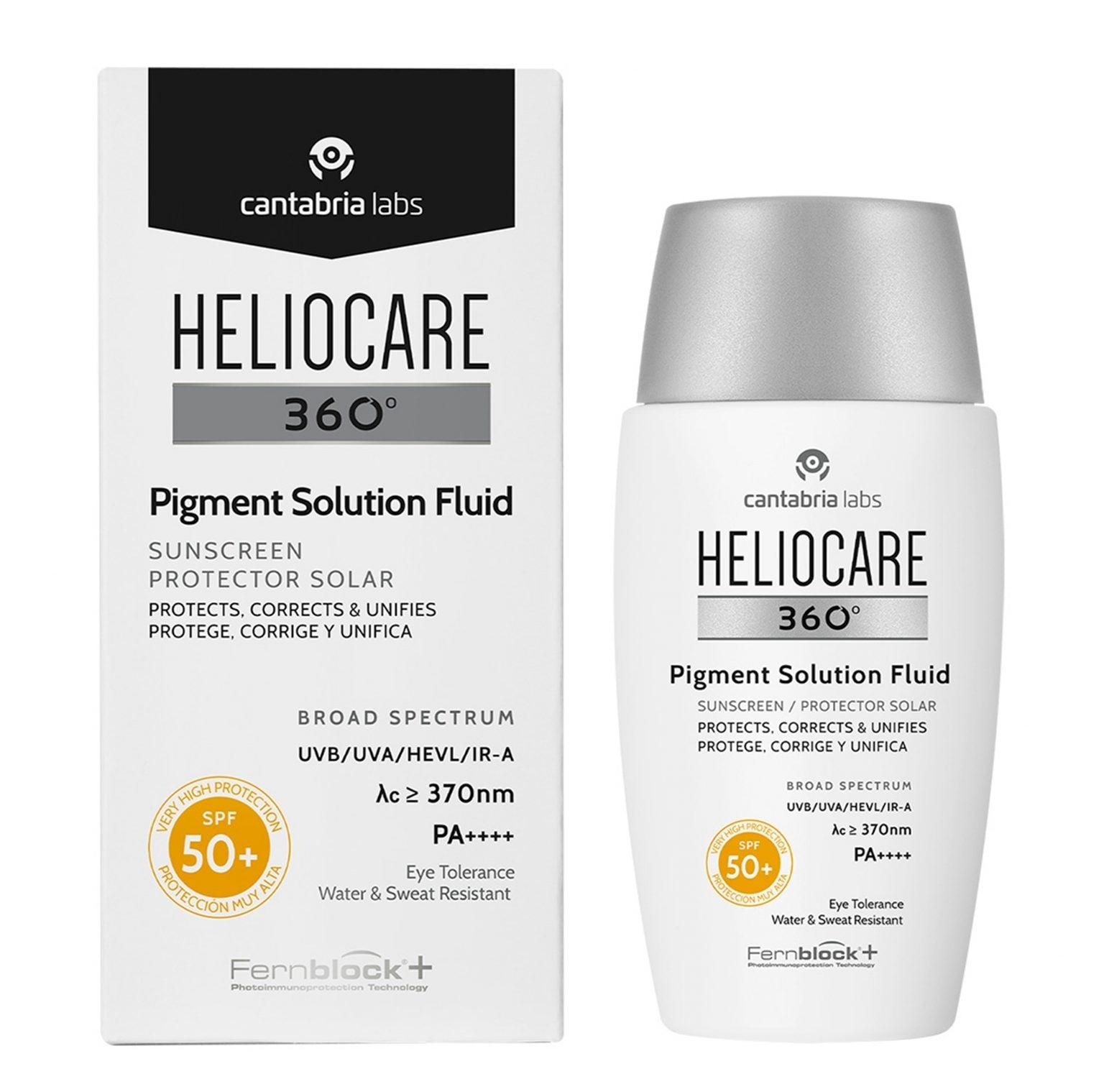 HELIOCARE 360° sunscreen fluid pigment solution SPF50+ 50 ml