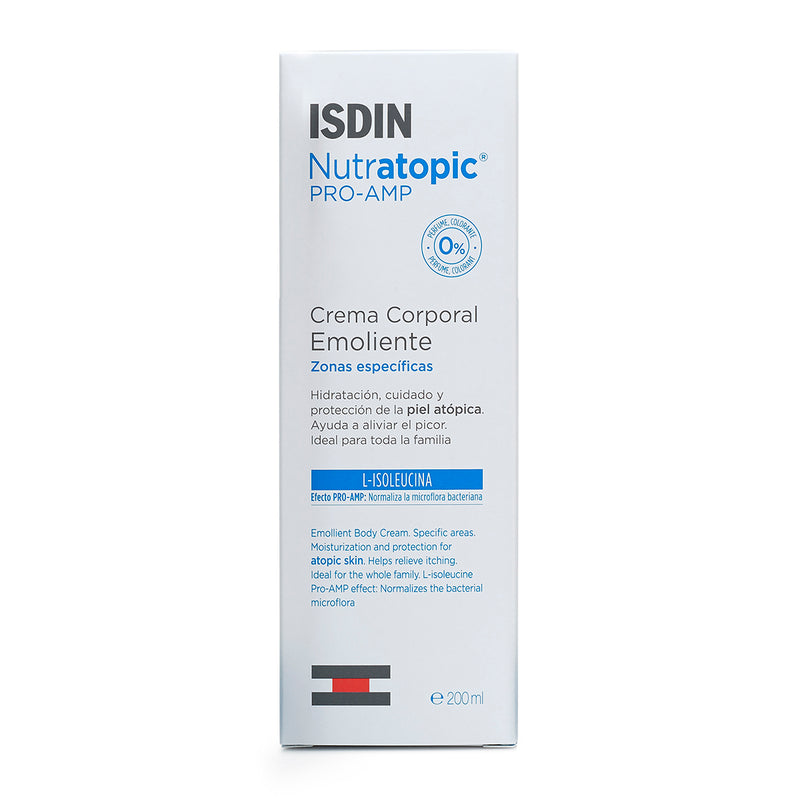 ISDIN NUTRATOPIC Pro-AMP emollient body cream atopic skin 200 ml