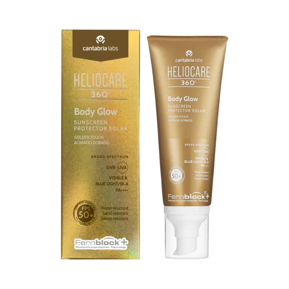 HELIOCARE 360º body glow sunscreen golden finish SPF50+ 100 ml