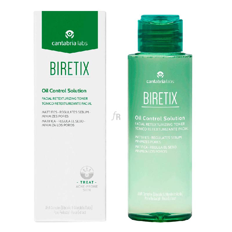 BIRETIX OIL CONTROL SOLUTION facial retexturizing toner 100 ml