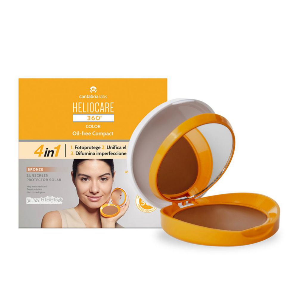 HELIOCARE 360º oil-free compact color SPF50 #Bronze 10 gr