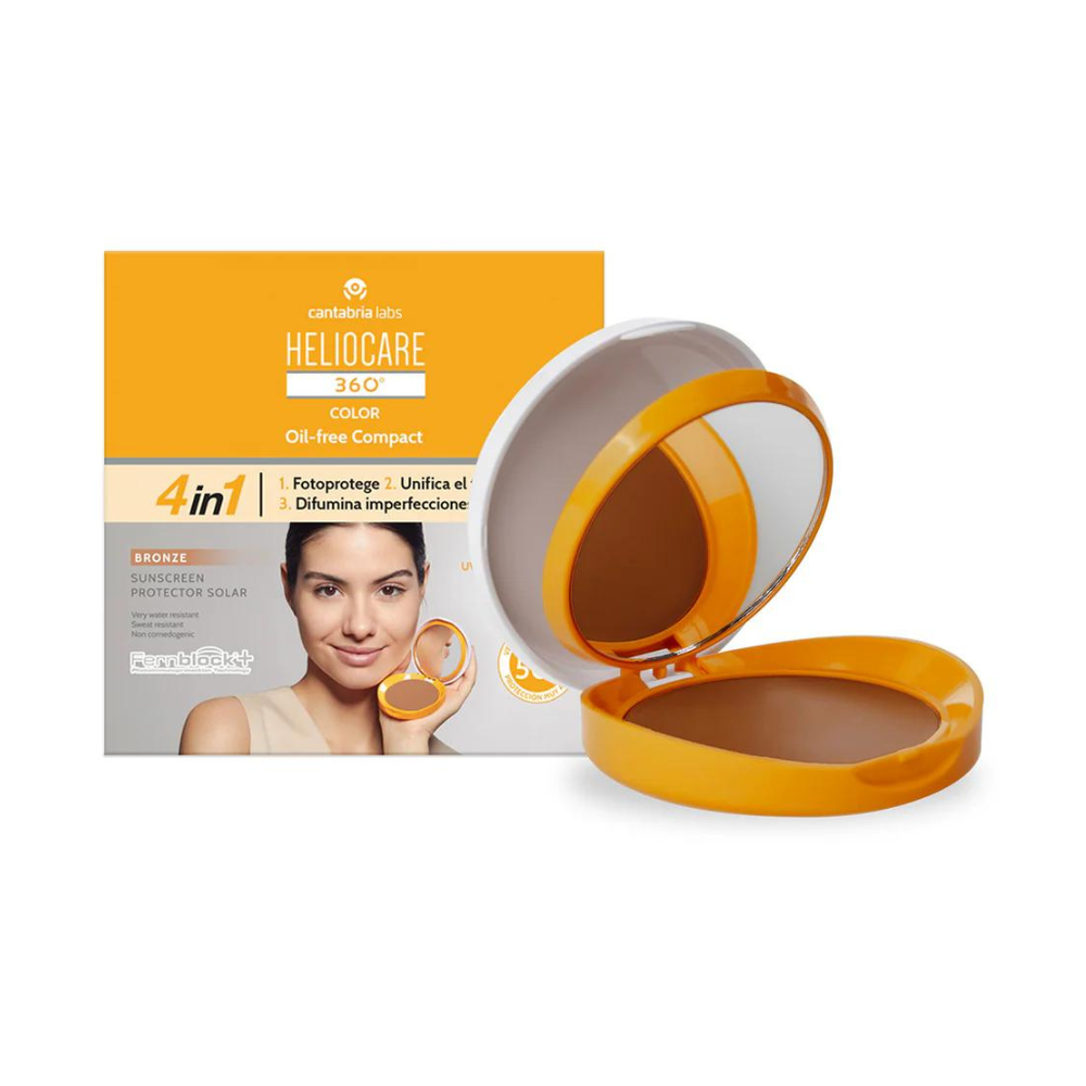 HELIOCARE 360º oil-free compact color SPF50 #Bronze 10 gr