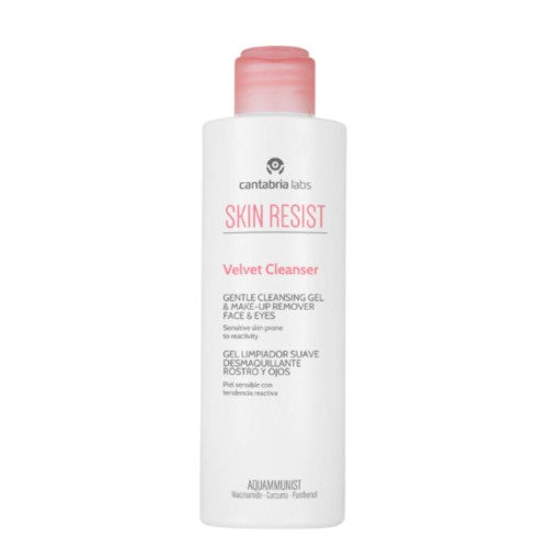 SKIN RESIST VELVET gentle cleansing gel for face and eyes 200 ml