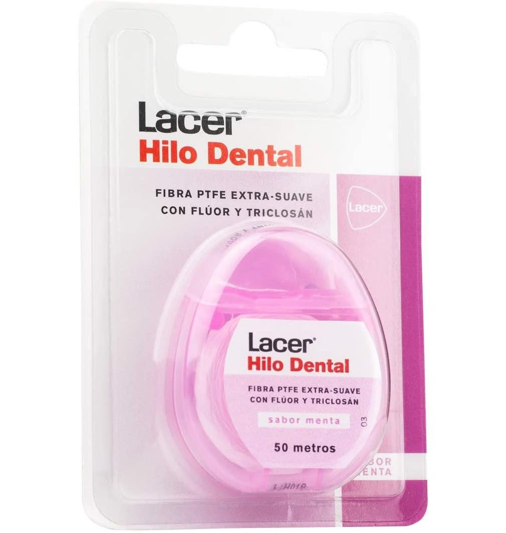 LACER HILO DENTAL extra suave sabor menta 50 metros 1 u