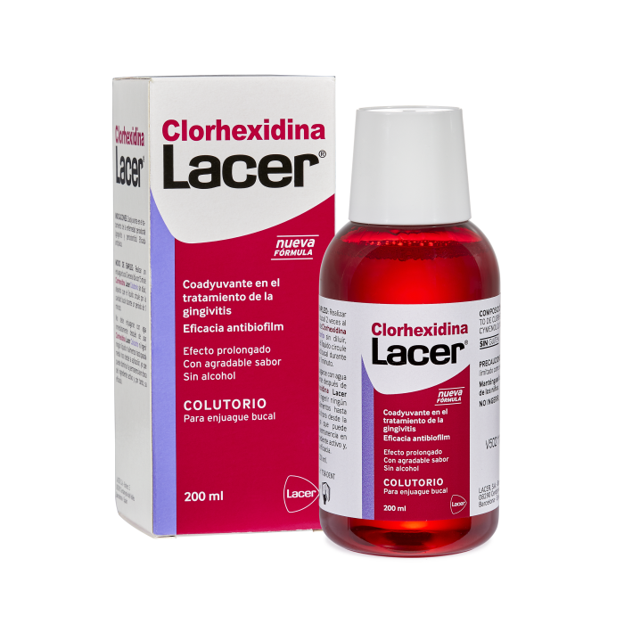 LACER CLORHEXIDINA colutorio 200 ml
