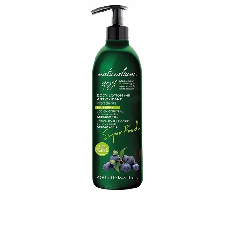 NATURALIUM SUPER FOOD ginger toning body lotion 400 ml
