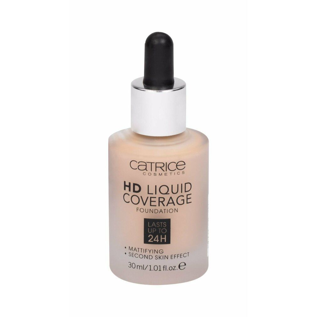 CATRICE HD LIQUID COVERAGE FOUNDATION lasts up to 24h #046-camel beige 30 ml