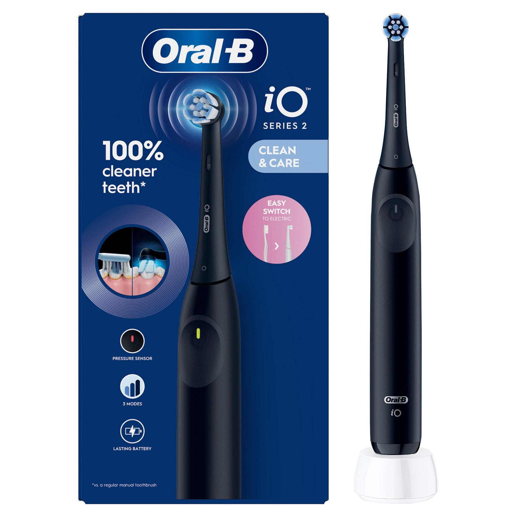 ORAL-B IO SERIES2 BLACK electric toothbrush 1 unit