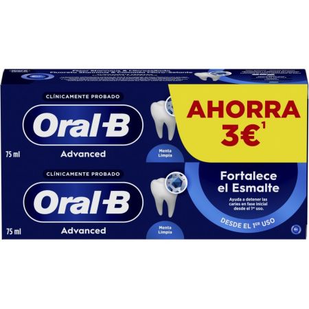ORAL-B STRENGTHENS ENAMEL toothpaste 2 x 75 ml
