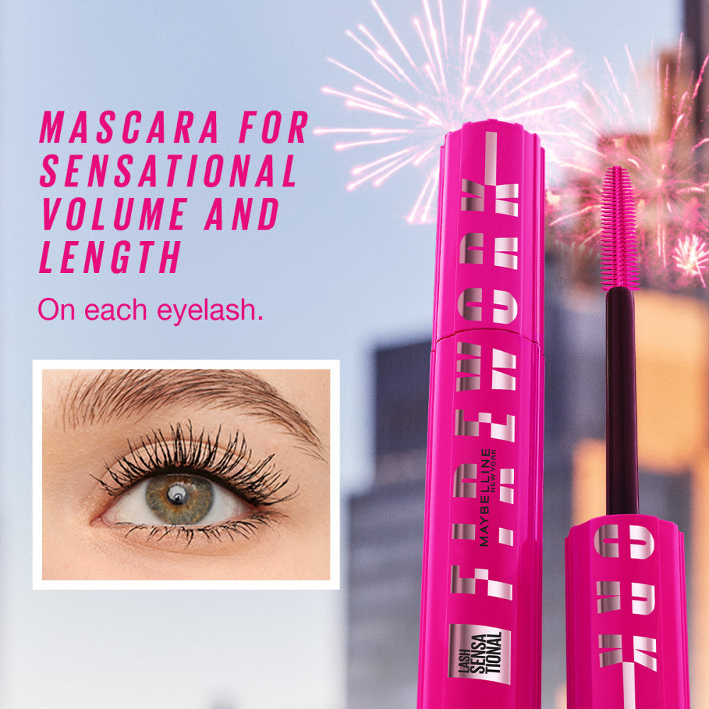 MAYBELLINE LASH SENSATIONAL FIREWORKS waterproof mascara 10 ml