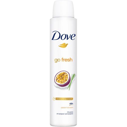DOVE GO FRESH passion fruit &amp; lemon grass deo vapo 200 ml