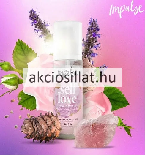 IMPULSE SELF LOVE ROSE QUARTZ scented body mist 150 ml
