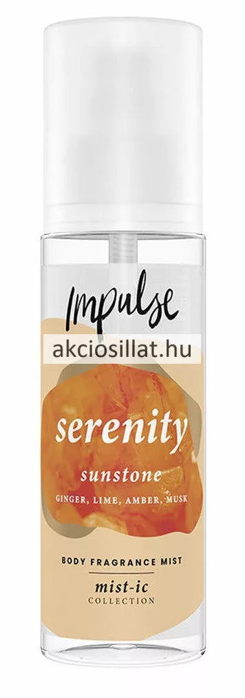 IMPULSE SERENITY SUNSTONE scented body mist 150 ml