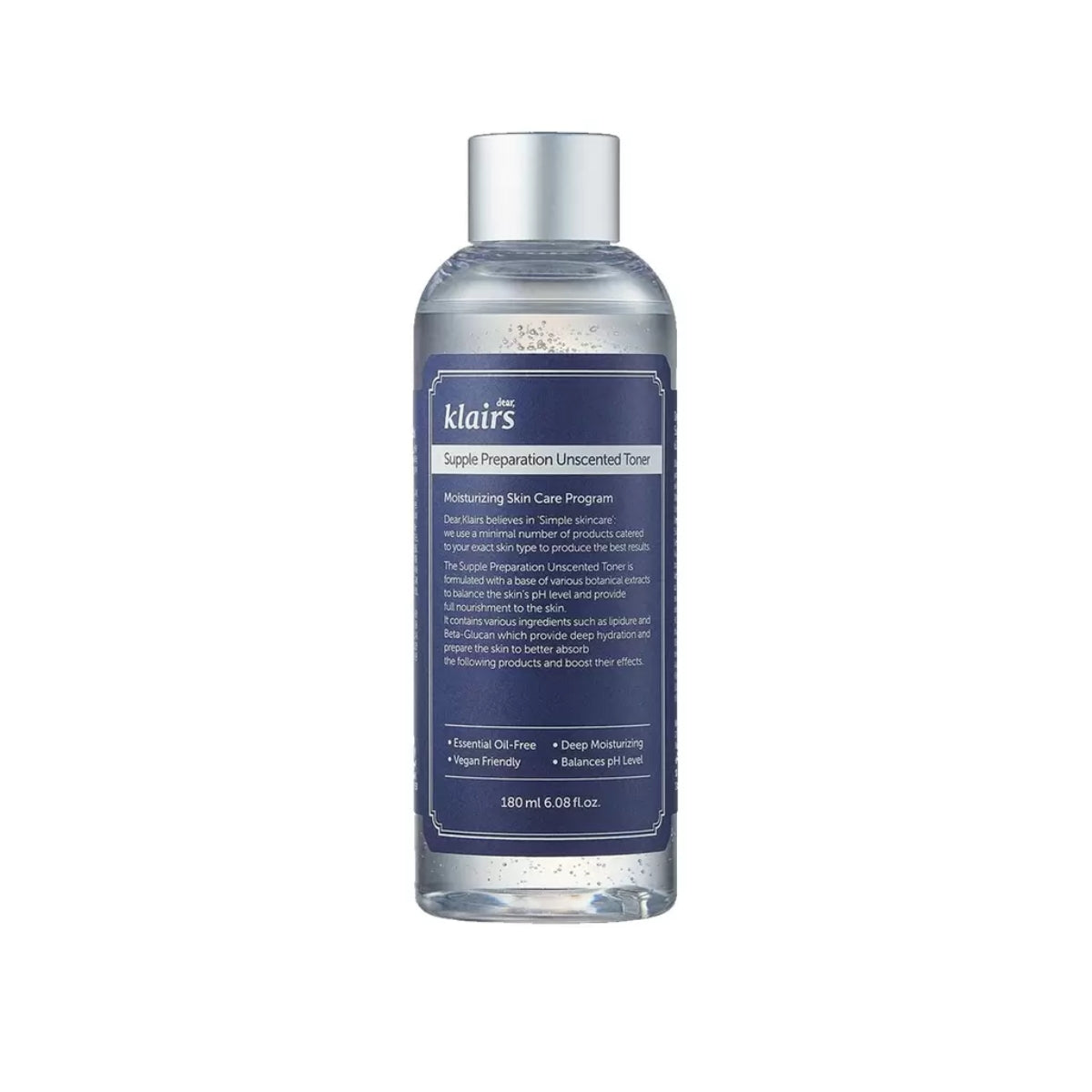 KLAIRS SUPPLE PREPARATION unscented toner 180 ml